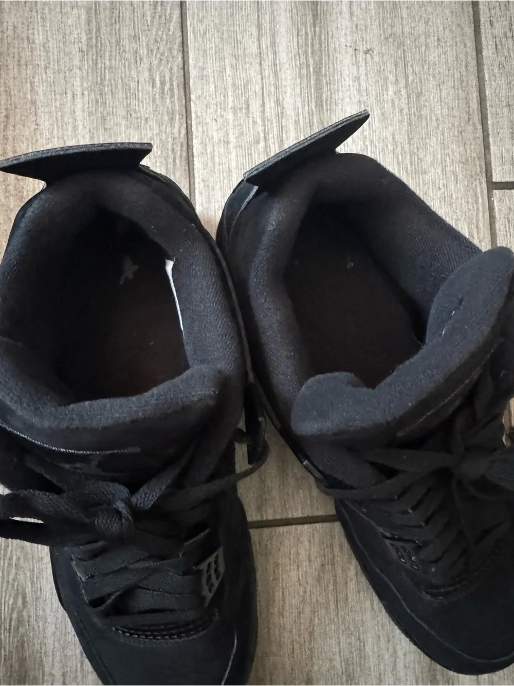 Jordan Men's Sneakers - Black Cats Retro High-Top